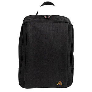 3130630179344 - Exactive® Smart Laptoprucksack für Laptops bis 14″ wasserdichte Außentasche Trolley-Schlaufe B 320 x H 410 x T 150 mm schwarz