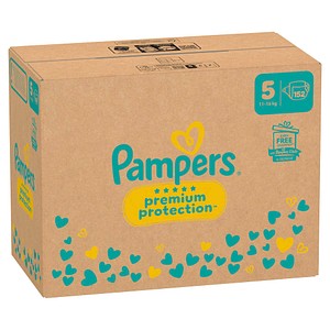 8006540705643 - Pampers® Windeln Monatsbox premium protection™ Größe Gr5 (11-16 kg) für Babys und Kleinkinder (4-18 Monate) 152 St