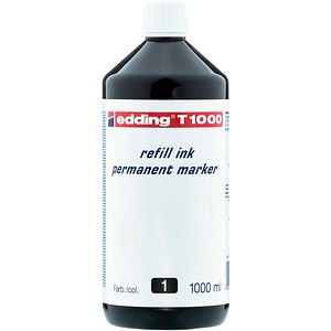 edding Nachfülltinte T1000 schwarz