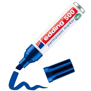 edding 500 Permanentmarker blau 2,0 - 7,0 mm, 1 St.