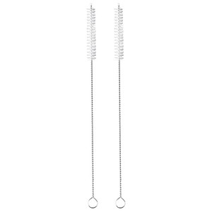LURCH Reinigungsbürste Trinkhalme weiß, silber Kunststoff, 2 St.