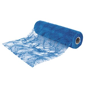 4006166132452 - Faserseide Modern mittelblau 300 cm x 50 m