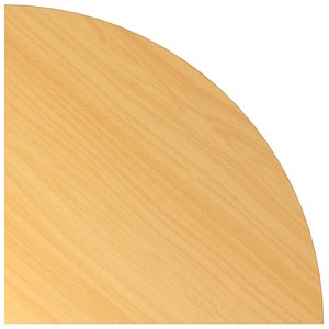 HAMMERBACHER Verbindungsplatte VXBE91 buche, grafit dreieckig 80,0 x 80,0 x 2,5 cm