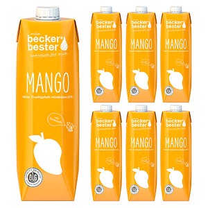 beckers bester MANGO Fruchtnektar 6x 1,0 l