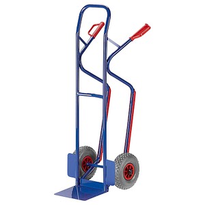 4250448505391 - Sackkarre 20-9881 tragfähig bis 250kg blau 30x225cm Stahl TPE-Bereifung 4250448505391 Rollcart