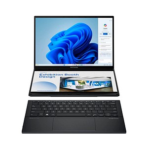 4711387433140 - ASUS Zenbook Duo UX8406MA-QL114W Notebook 356 cm (140 Zoll) 16 GB RAM 512 GB SSD Intel® Core™ Ultra 5 125H 4711387433140 - ASUS Zenbook Duo UX8406MA-QL114W Notebook 356 cm (140 Zoll) 16 GB RAM 512 GB SSD Intel® Core™ Ultra 5 125H