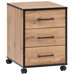 4260637313713 - 2000 Rollcontainer landhaus-eiche 3 Auszüge 402 x 390 x 570 cm