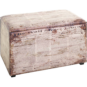 4001070257741 - Sitztruhe 25774 Motiv Zeitung Holz 650 cm 4001070257741 HAKU Möbel 4001070257741 - Sitztruhe 25774 Motiv Zeitung Holz 650 cm 4001070257741 HAKU Möbel