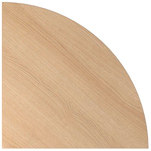 HAMMERBACHER Verbindungsplatte VXBE91 eiche, grafit dreieckig 80,0 x 80,0 x 2,5 cm