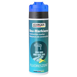4011886041137 - Bau-Markierer Markierungsspray neonblau 5000 ml