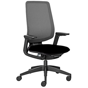 4049694007533 - Bürostuhl seflex membran EF-122 103 Stoff schwarz Gestell schwarz