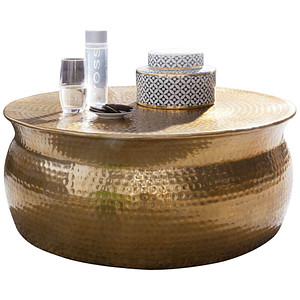 4250950272293 - WOHNLING Couchtisch rund Aluminium gold 750 x 750 x 310 cm 1 St