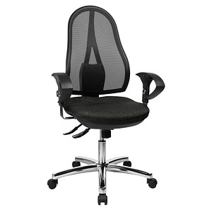 4014296741697 - Bürostuhl Open Point SY Deluxe OP290U G22 anthrazit schwarz chrom Stoff 4014296741697 - Bürostuhl Open Point SY Deluxe OP290U G22 anthrazit schwarz chrom Stoff