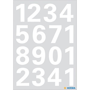 4008705710510 - Zahlen Klebenummern 25mm 0-9 wetterfest Folie weiss Klebenummern 4008705710510 10 Beutel 4008705710510 - Zahlen Klebenummern 25mm 0-9 wetterfest Folie weiss Klebenummern 4008705710510 10 Beutel