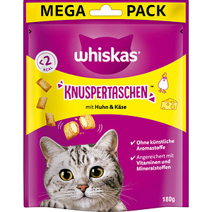 5998749139677 - Katzen-Leckerli Knuspertaschen mit Huhn und Käse 1800 g