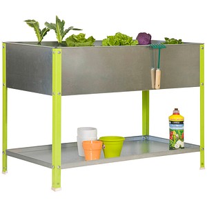8435104941508 - Pflanzkübel SIMONGARDEN URBAN TOP Metall silber grün rechteckig 900 x 850 cm 8435104941508 Simon Rack 8435104941508 - Pflanzkübel SIMONGARDEN URBAN TOP Metall silber grün rechteckig 900 x 850 cm 8435104941508 Simon Rack