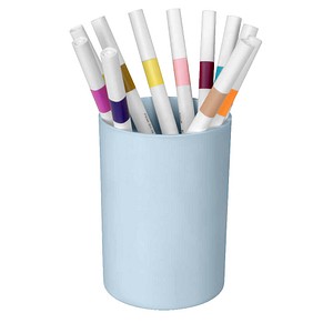 cep Stiftehalter 500 FIRST hellblau recycelbares Polystyrol 7,5 x 7,5 x 10,5 cm