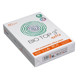 mondi Kopierpapier Bio Top 3 DIN A4 80 g/qm 500 Blatt mondi Kopierpapier Bio Top 3 DIN A4 80 g/qm 500 Blatt