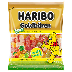 HARIBO GOLDBÄREN sauer Fruchtgummi 175,0 g