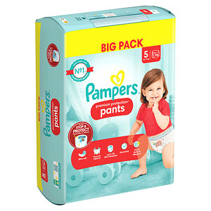 Pampers® Windeln premium protection™ BIG PACK Größe Gr.5 (12-17 kg) für Babys und Kleinkinder (4-18 Monate), 36 St.