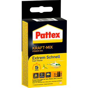 4015000417365 - KRAFT-MIX POWER-MIX Extrem Schnell 2 Komponenten-Kleber 240 g 4015000417365 - KRAFT-MIX POWER-MIX Extrem Schnell 2 Komponenten-Kleber 240 g