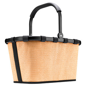 4012013741500 - Einkaufskorb carrybag frame raffia black Kunstfaser braun schwarz 4012013741500 Reisenthel