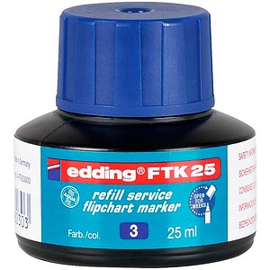 edding Nachfülltinte FTK 25 blau