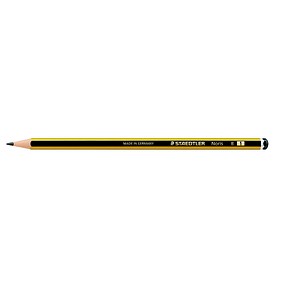 STAEDTLER Noris 120 Bleistift B schwarz/gelb, 1 St.