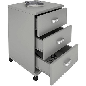 4051814404740 - Rollcontainer Beistellcontainer mit Schubladen Maße ca H 58 x B 45 x T 44 cm Bürocontainer – Tobila