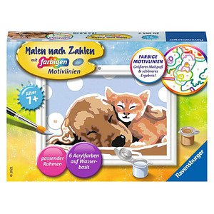 4005556200559 - Malen-nach-Zahlen Tierliebe mehrfarbig 4005556200559 Ravensburger 4005556200559 - Malen-nach-Zahlen Tierliebe mehrfarbig 4005556200559 Ravensburger