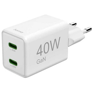 hama Super Mini Ladeadapter weiß, 40 Watt