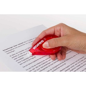 9023800847225 - Korrekturroller KR84722 RollOn rot transparent 42mm x 15m Einweg 9023800847225 Kores