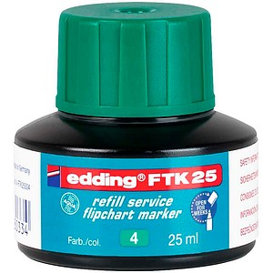 edding Nachfülltinte FTK 25 grün