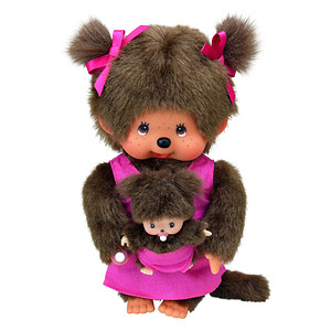 4905610236206 -  Monchhichi Mutti mit Kind Puppe 4905610236206 HEAD