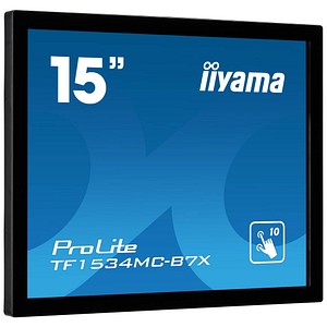 4948570118380 - iiyama ProLite TF1534MC-B7X - LED-Monitor - 38 cm (15) - offener Rahmen - Touchscreen - 1024 x 768 - TN - 370 cd m² - 7001 - 8 ms - HDMI VGA DisplayPort - Schwarz 4948570118380 - iiyama ProLite TF1534MC-B7X - LED-Monitor - 38 cm (15) - offener Rahmen - Touchscreen - 1024 x 768 - TN - 370 cd m² - 7001 - 8 ms - HDMI VGA DisplayPort - Schwarz