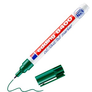 edding 8400 CD-Marker grün 0,5 - 1,0 mm, 1 St.