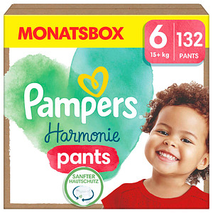 Pampers® Windeln Harmonie™ Größe Gr.6 (15+ kg) für Kids und Teens (4-12 Jahre), 132 St.