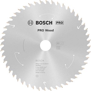 3165140958349 - AKTION BOSCH PRO Wood Kreissägeblatt 1650 mm 48 Zähne mit Prämie nach Registrierung