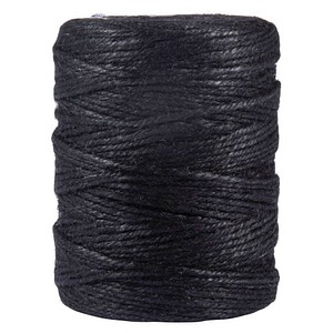 4006166120619 - Garn Jute rauh schwarz 35 mm x 2800 m