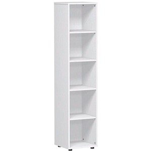 4038933486086 - Bücherregal weiß 4 Fachböden 4038933486086 Geramöbel 4038933486086 - Bücherregal weiß 4 Fachböden 4038933486086 Geramöbel