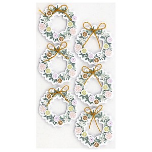 7612450228250 - Aufkleber 3D Türkranz 6 St