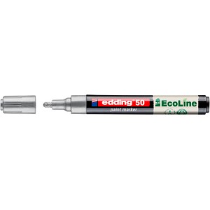 4057305072184 - Lackmarker 50 EcoLine 4-50-054 silber 2-3mm Rundspitze 4057305072184 Edding 4057305072184 - Lackmarker 50 EcoLine 4-50-054 silber 2-3mm Rundspitze 4057305072184 Edding