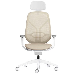 4049694006734 - Bürostuhl sekit Membran sn-821 109 Stoff beige Gestell grau
