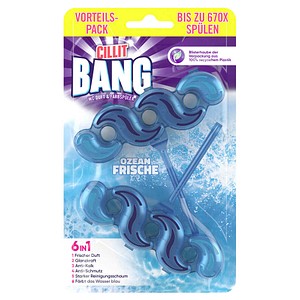 CILLIT BANG 6in1 WC-Duftspüler Ozean Frische, 2 St.