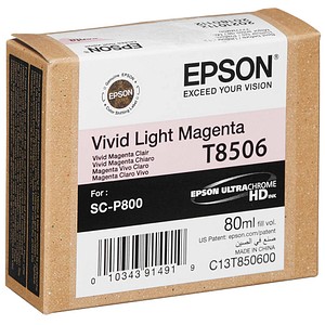 8715946728520 - T8506 - vivid light magenta - original - ink cartridge - Tintenpatrone Lebendes Rosa 8715946728520 - T8506 - vivid light magenta - original - ink cartridge - Tintenpatrone Lebendes Rosa