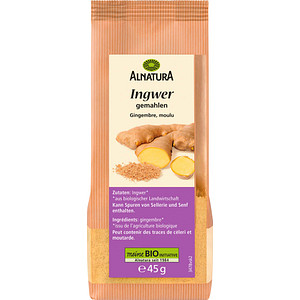 4104420028302 - Ingwer Bio-Gewürz 450 g 4104420028302 ALNATURA 45 Gramm 4104420028302 - Ingwer Bio-Gewürz 450 g 4104420028302 ALNATURA 45 Gramm