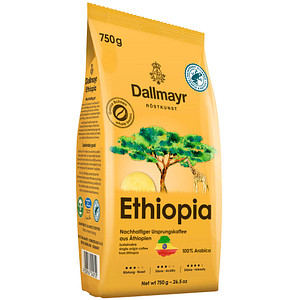 4008167040750 - Ethiopia Kaffeebohnen Arabicabohnen kräftig 7500 g