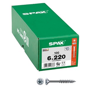 4003530098666 - Universalschrauben T30 Senkkopf WIROX 0191010602205 6 mm x 220 mm 4003530098666 100 Stück 4003530098666 - Universalschrauben T30 Senkkopf WIROX 0191010602205 6 mm x 220 mm 4003530098666 100 Stück