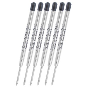 4014421700124 - Kugelschreiberminen B schwarz 4014421700124 6 Stück