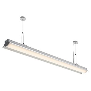 Hansa LED Alu Connect Deckenleuchte silber 36 W